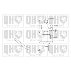 Fuel Pump QUINTON HAZELL QFP85 OE Ref 1456711 QUINTON HAZELL
