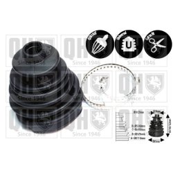 Driveshaft Bellow Kit QUINTON HAZELL QJB8500