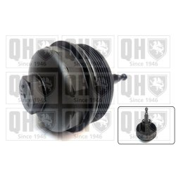 Oil Filter Housing Cap QUINTON HAZELL QOC1029 OE Ref 11421744000