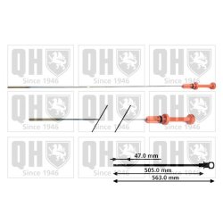 Dipstick QUINTON HAZELL QOD100 OE Ref 117475
