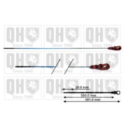 Dipstick QUINTON HAZELL QOD126 OE Ref 117470