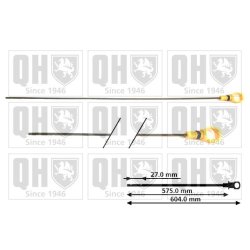 Dipstick QUINTON HAZELL QOD129 OE Ref 9655065080