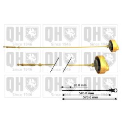 Dipstick QUINTON HAZELL QOD133 OE Ref 8200344919