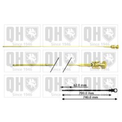 Dipstick QUINTON HAZELL QOD134 OE Ref 1114000Q0F