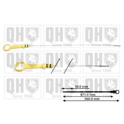 Dipstick QUINTON HAZELL QOD143 OE Ref 55353336