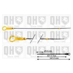 Dipstick QUINTON HAZELL QOD147 OE Ref 7701060937