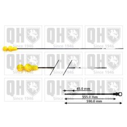 Dipstick QUINTON HAZELL QOD160 OE Ref 117423