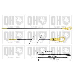 Dipstick QUINTON HAZELL QOD163 OE Ref 8200766264