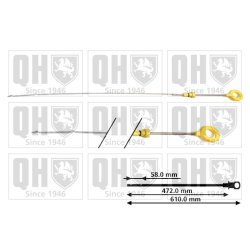 Dipstick QUINTON HAZELL QOD169 OE Ref 111404310R