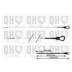 Dipstick QUINTON HAZELL QOD170 OE Ref 11437600470
