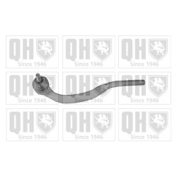 Tie Rod End QUINTON HAZELL QR3380S OE Ref 381758 QUINTON HAZELL