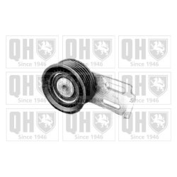 Vribbed Belt Tensioner Pulley QUINTON HAZELL QTA1015 OE Ref 7700860884