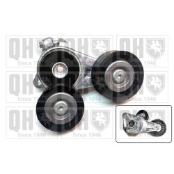 Vribbed Belt Tensioner Pulley QUINTON HAZELL QTA1462 OE Ref 1367254