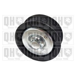 Vribbed Belt Deflection Guide Pulley QUINTON HAZELL QTA1642 OE Ref 1731729