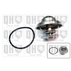 Coolant Thermostat QUINTON HAZELL QTH138K OE Ref ERT99