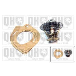 Coolant Thermostat QUINTON HAZELL QTH165K OE Ref MD015299