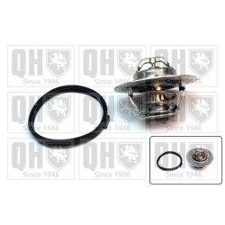 Coolant Thermostat QUINTON HAZELL QTH222K OE Ref ERT137