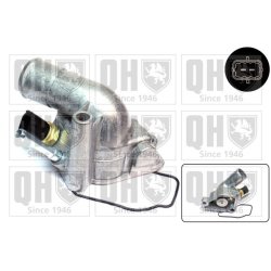 Coolant Thermostat QUINTON HAZELL QTH526K OE Ref 1338098