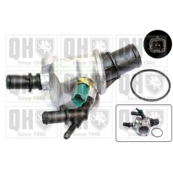 Coolant Thermostat QUINTON HAZELL QTH653K OE Ref 55181513