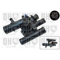 Coolant Thermostat QUINTON HAZELL QTH671K OE Ref 8200158506