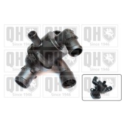 Coolant Thermostat QUINTON HAZELL QTH705K OE Ref 03L121111AE
