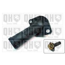 Coolant Thermostat QUINTON HAZELL QTH707K OE Ref 03L121113B