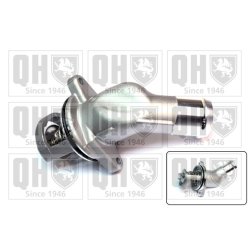 Coolant Thermostat QUINTON HAZELL QTH746K OE Ref 06C121111D