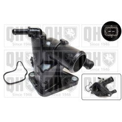 Coolant Thermostat QUINTON HAZELL QTH783K OE Ref 1607738580 QUINTON HAZELL
