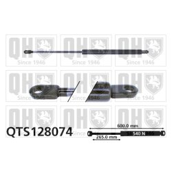 Cargo Area Gas Spring QUINTON HAZELL QTS128074 OE Ref 39481770
