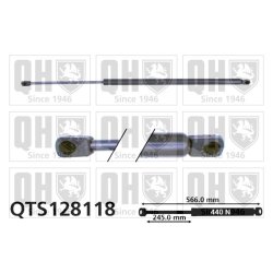 Cargo Area Gas Spring QUINTON HAZELL QTS128118 OE Ref 873178