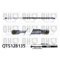 Cargo Area Gas Spring QUINTON HAZELL QTS128135 OE Ref 9602754380
