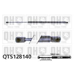 Cargo Area Gas Spring QUINTON HAZELL QTS128140 OE Ref 7636049