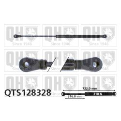 Bonnet Gas Spring QUINTON HAZELL QTS128328 OE Ref 8D0823354