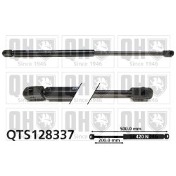 Cargo Area Gas Spring QUINTON HAZELL QTS128337 OE Ref 8Z0827552C