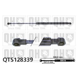 Cargo Area Gas Spring QUINTON HAZELL QTS128339 OE Ref 8731C3 QUINTON HAZELL