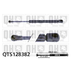 Cargo Area Gas Spring QUINTON HAZELL QTS128382 OE Ref 1H5827550