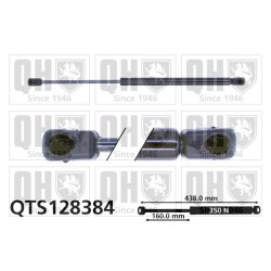 Cargo Area Gas Spring QUINTON HAZELL QTS128384 OE Ref 176605 QUINTON HAZELL