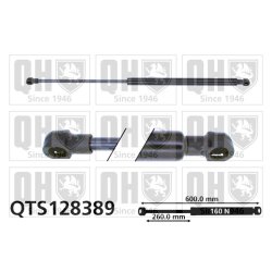 Cargo Area Gas Spring QUINTON HAZELL QTS128389 OE Ref 5970097