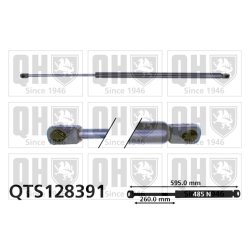 Bonnet Gas Spring QUINTON HAZELL QTS128391 OE Ref 792513
