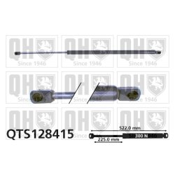Cargo Area Gas Spring QUINTON HAZELL QTS128415 OE Ref 60604823
