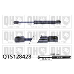 Cargo Area Gas Spring QUINTON HAZELL QTS128428 OE Ref 862215 QUINTON HAZELL