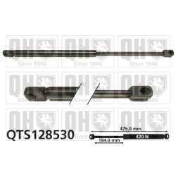 Cargo Area Gas Spring QUINTON HAZELL QTS128530 OE Ref 7700810554