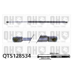 Cargo Area Gas Spring QUINTON HAZELL QTS128534 OE Ref 1C0827550A