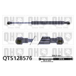 Cargo Area Gas Spring QUINTON HAZELL QTS128576 OE Ref 60651067