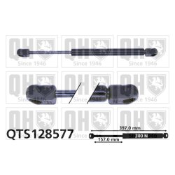 Bonnet Gas Spring QUINTON HAZELL QTS128577 OE Ref 60654724