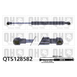 Bonnet Gas Spring QUINTON HAZELL QTS128582 OE Ref 792511
