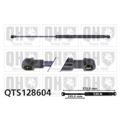 Cargo Area Gas Spring QUINTON HAZELL QTS128604 OE Ref 7700413083