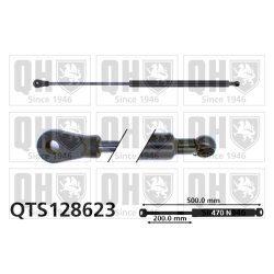 Cargo Area Gas Spring QUINTON HAZELL QTS128623 OE Ref 533827550 QUINTON HAZELL