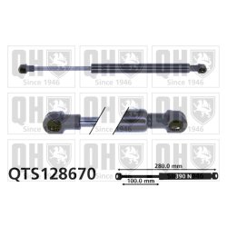 Cargo Area Gas Spring QUINTON HAZELL QTS128670 OE Ref 176604 QUINTON HAZELL