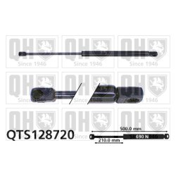 Cargo Area Gas Spring QUINTON HAZELL QTS128720 OE Ref 4B9827552L